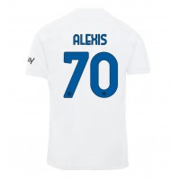 Fotbalové Dres Inter Milan Alexis Sanchez #70 Venkovní 2023-24 Krátký Rukáv